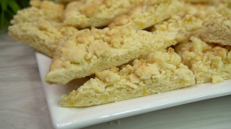 Нежное лимонное постное печенье: легко и быстро