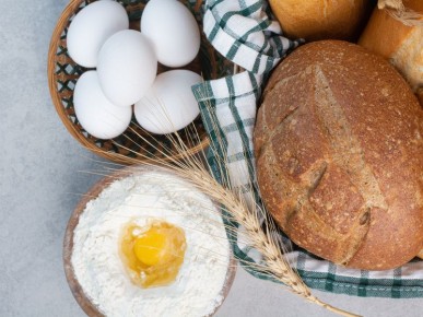 Куряне в среднем съедают 224 яйца и 140 кг хлеба в год