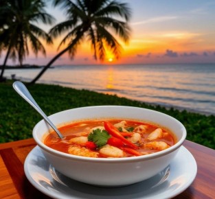 Как сделать идеальный том ям из продуктов местного рынка