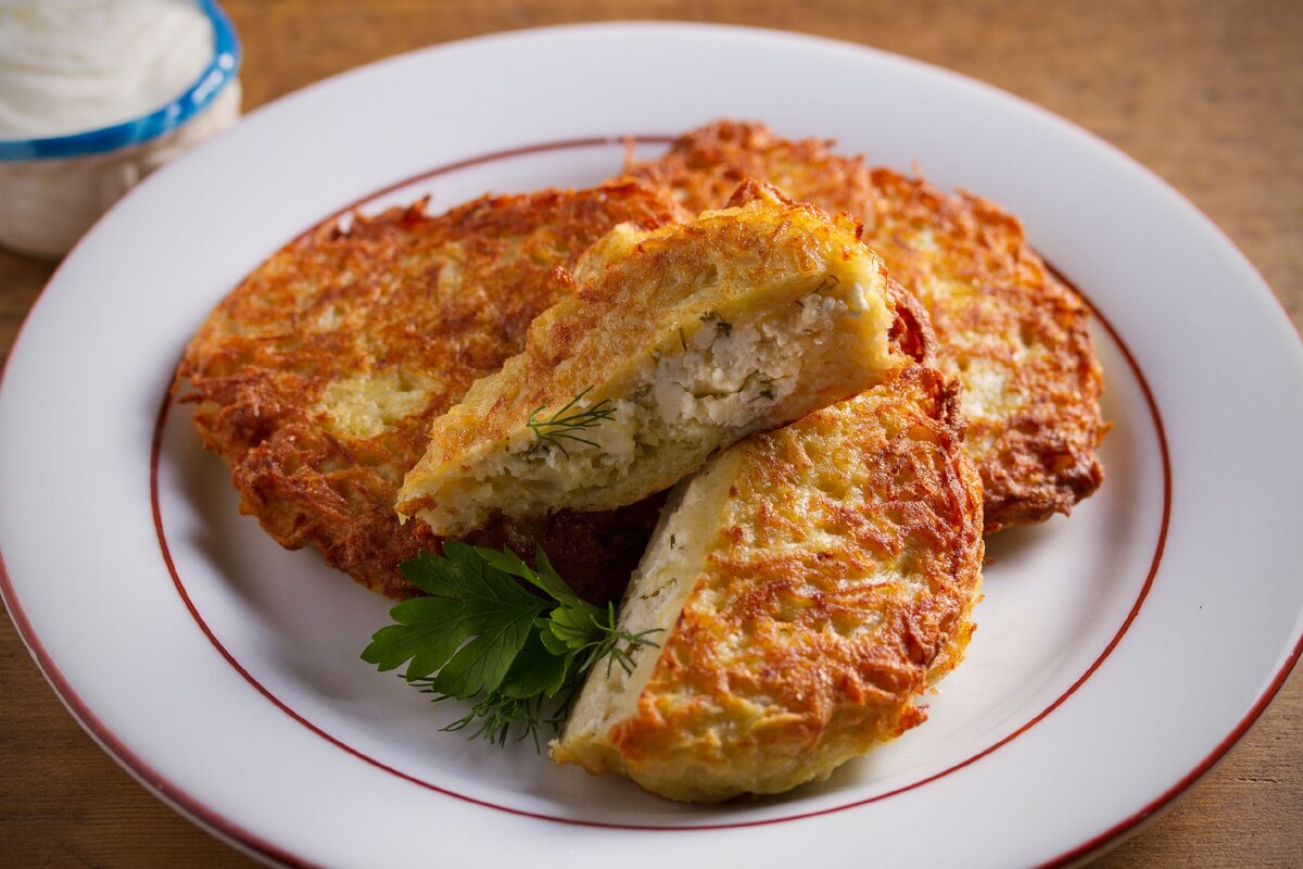 Необычные драники: тыква, картофель и сыр для гурманов
