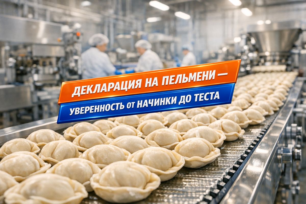 Оформление декларации на пельмени: важные нюансы