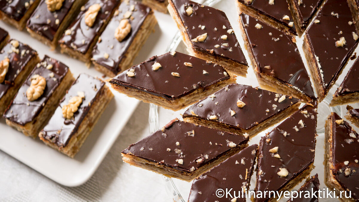 Нежное венгерское пирожное "Жербо" для вашего праздничного стола