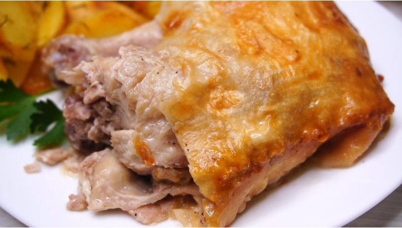 Вкусная находка: куриные окорочка в лаваше