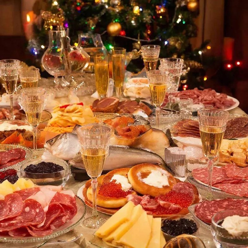 Секреты правильного питания во время новогодних праздников