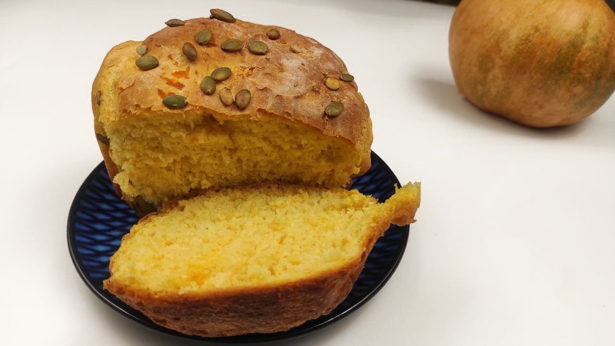 Тыквенный хлеб с семечками: осенний уют на вашем столе