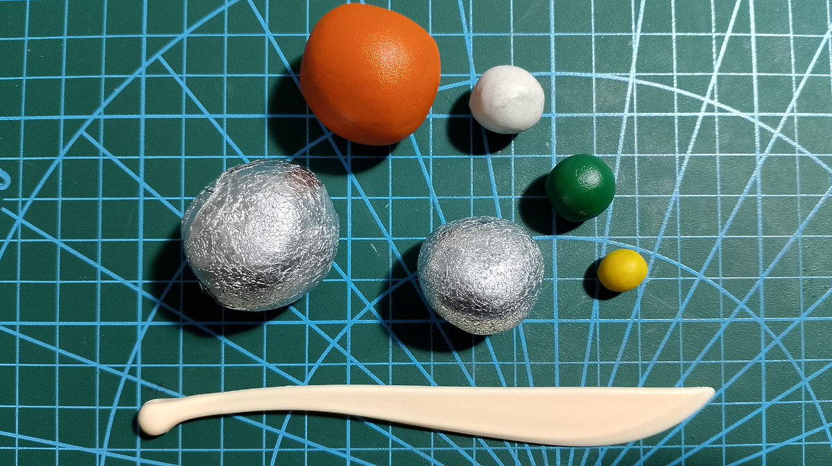 Творим тыкву из пластики: пошаговое руководство