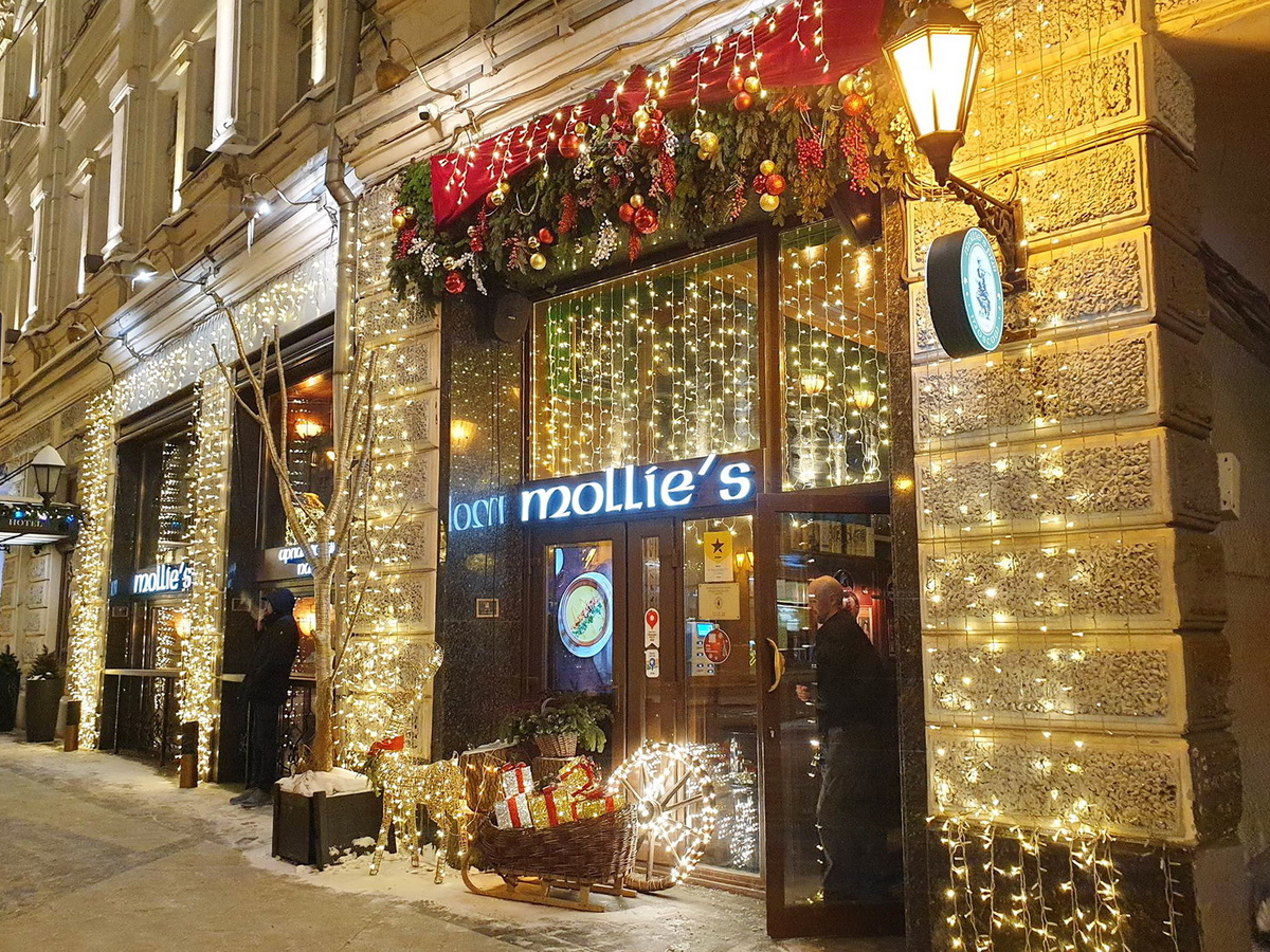 Пивной ресторан Mollie's на Мясницкой: Ужин за 14500 рублей на троих