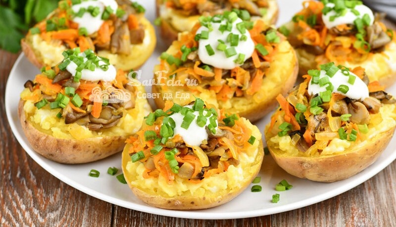 Необычные блюда из картошки и грибов: три простых рецепта