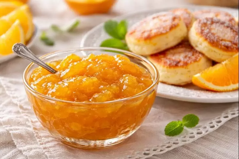 Быстрый клубнично-апельсиновый джем за 5 минут и его легкие варианты