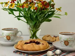 Пикник под открытым небом: удивительная галета с красным крыжовником, которую стоит попробовать