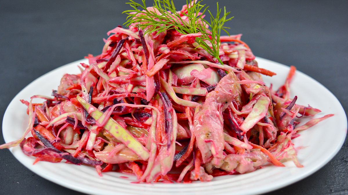 Салат из мяса и овощей: легкость в каждом укусе