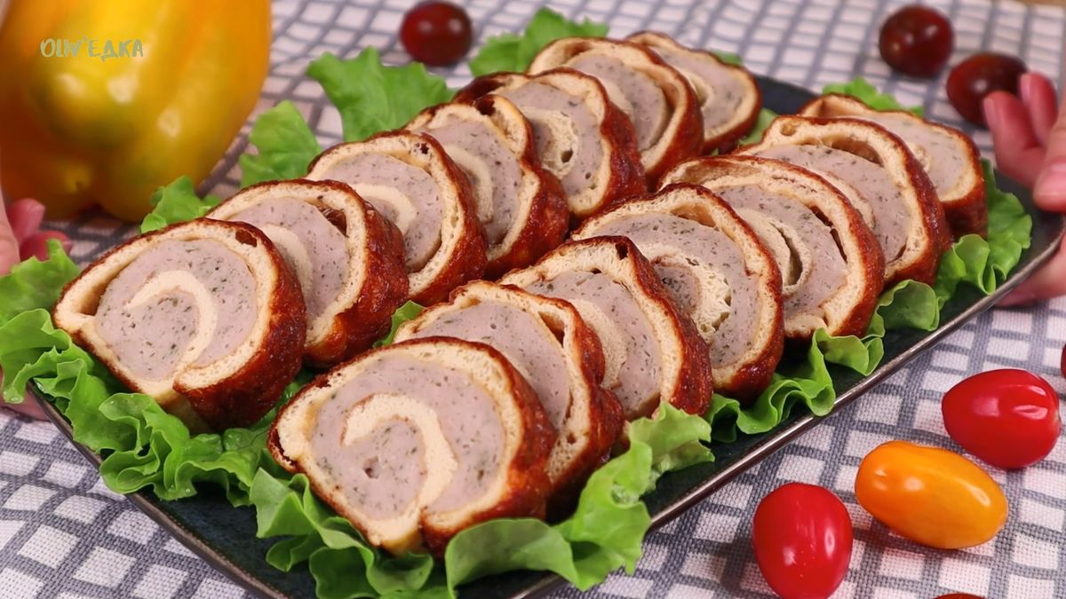 Уникальный омлетный рулет, который покорит ваши сердца