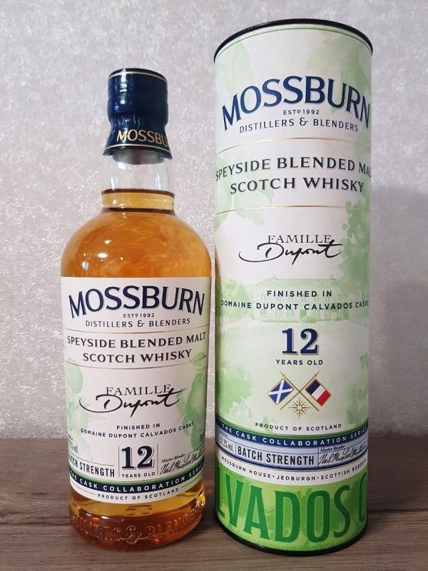 Необычный кальвадос в виски: знакомство с Mossburn 12 YO Dupont Finish
