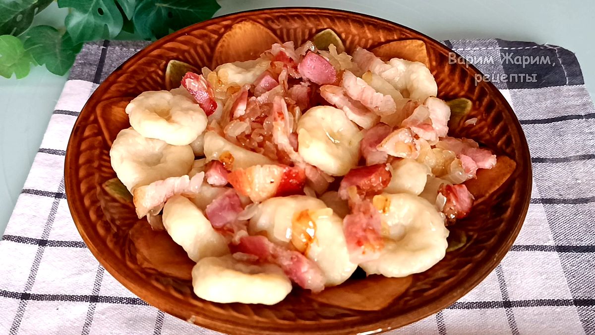 Ленивые вареники с картофелем: быстро, вкусно и сытно!